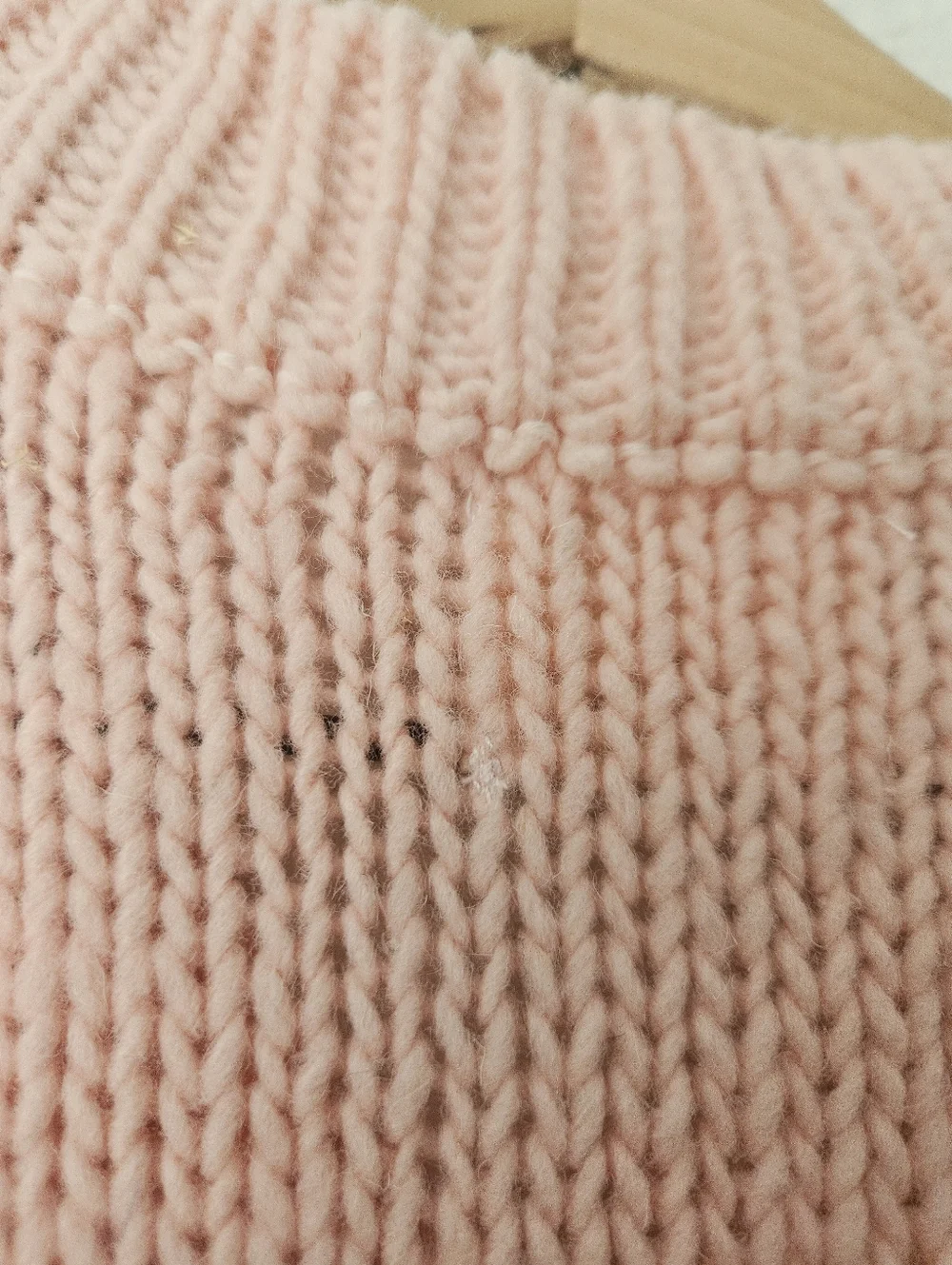 babaa wool pink vest